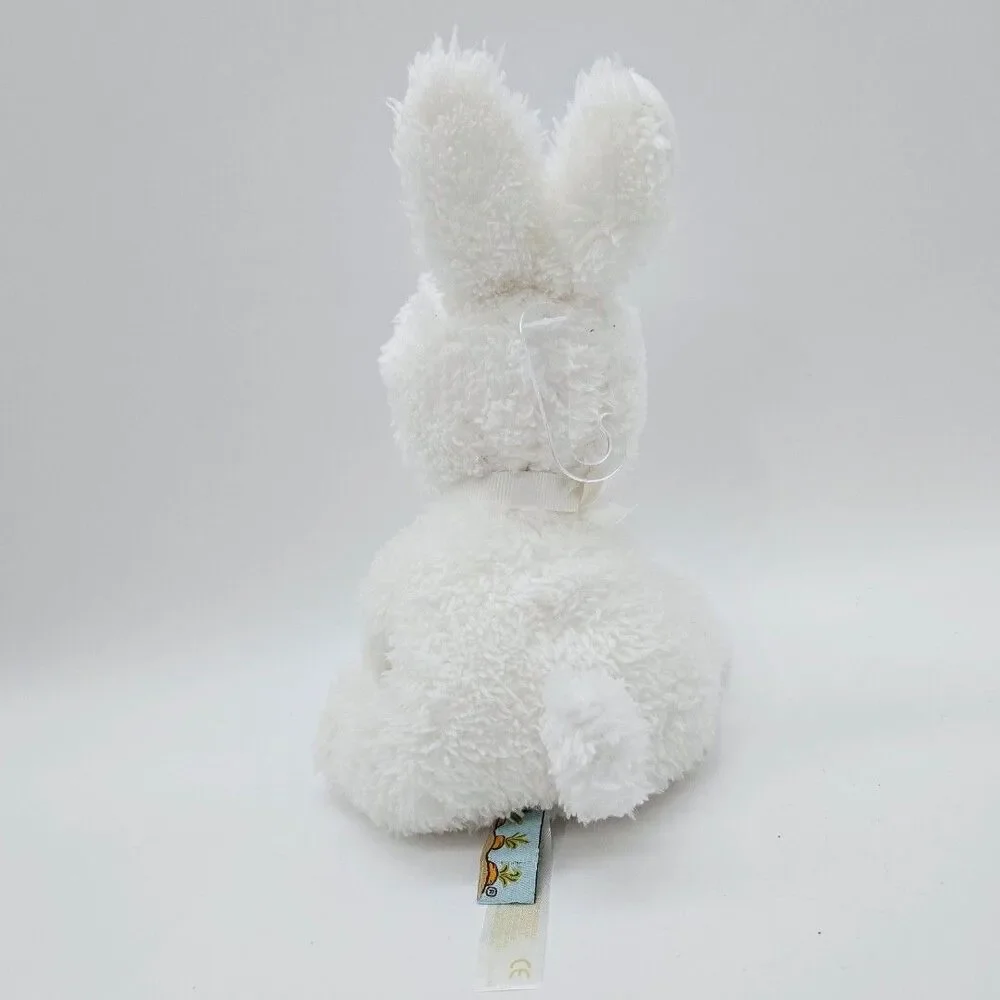 Bunnies By The Bay Bunny White Rabbit Plush Lovey